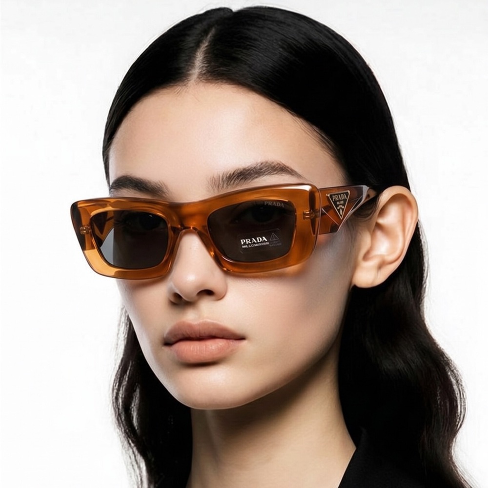 Prada Brown Sunglasses SPR 13Z 10N-550